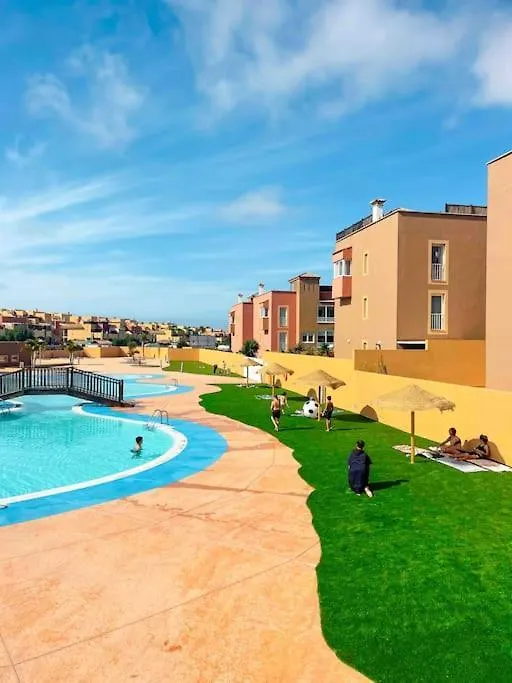 Apartamento Casa Bamboo Corralejo, Espacioso, Piscina Y Parking