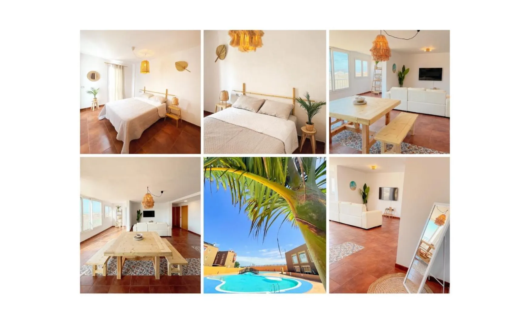 Apartamento Casa Bamboo Corralejo, Relax, Piscina Y Parking Privado