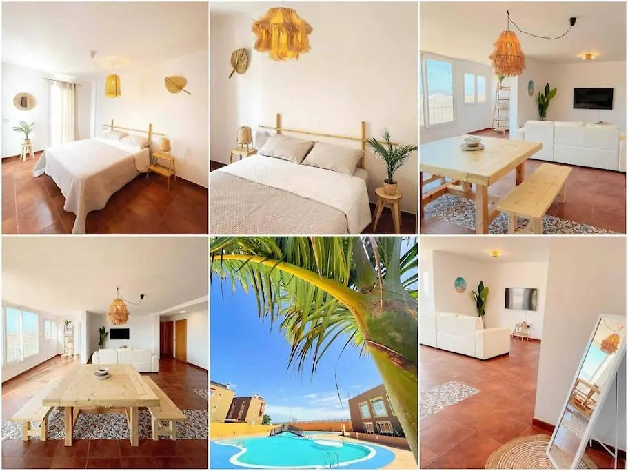 Apartment Apartamento Casa Bamboo Corralejo, Espacioso, Piscina Y Parking Spain